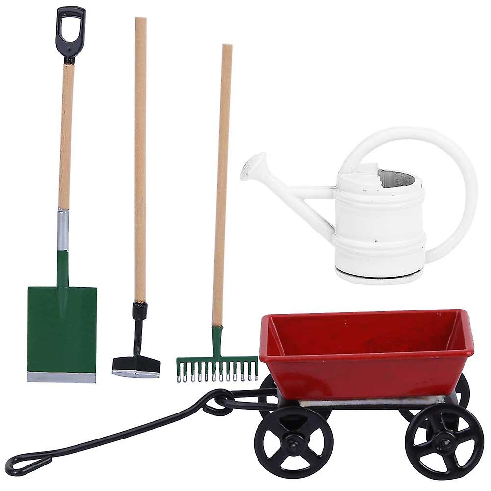 Tiny Gardening Tools for 1/12 Scale Dollhouse Miniatures