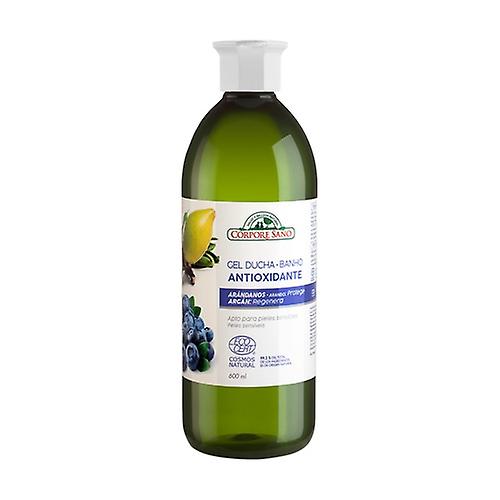 Antioxidant Shower Gel With Blueberry And Argan Extract Sensitive Skin 600 ml of gel