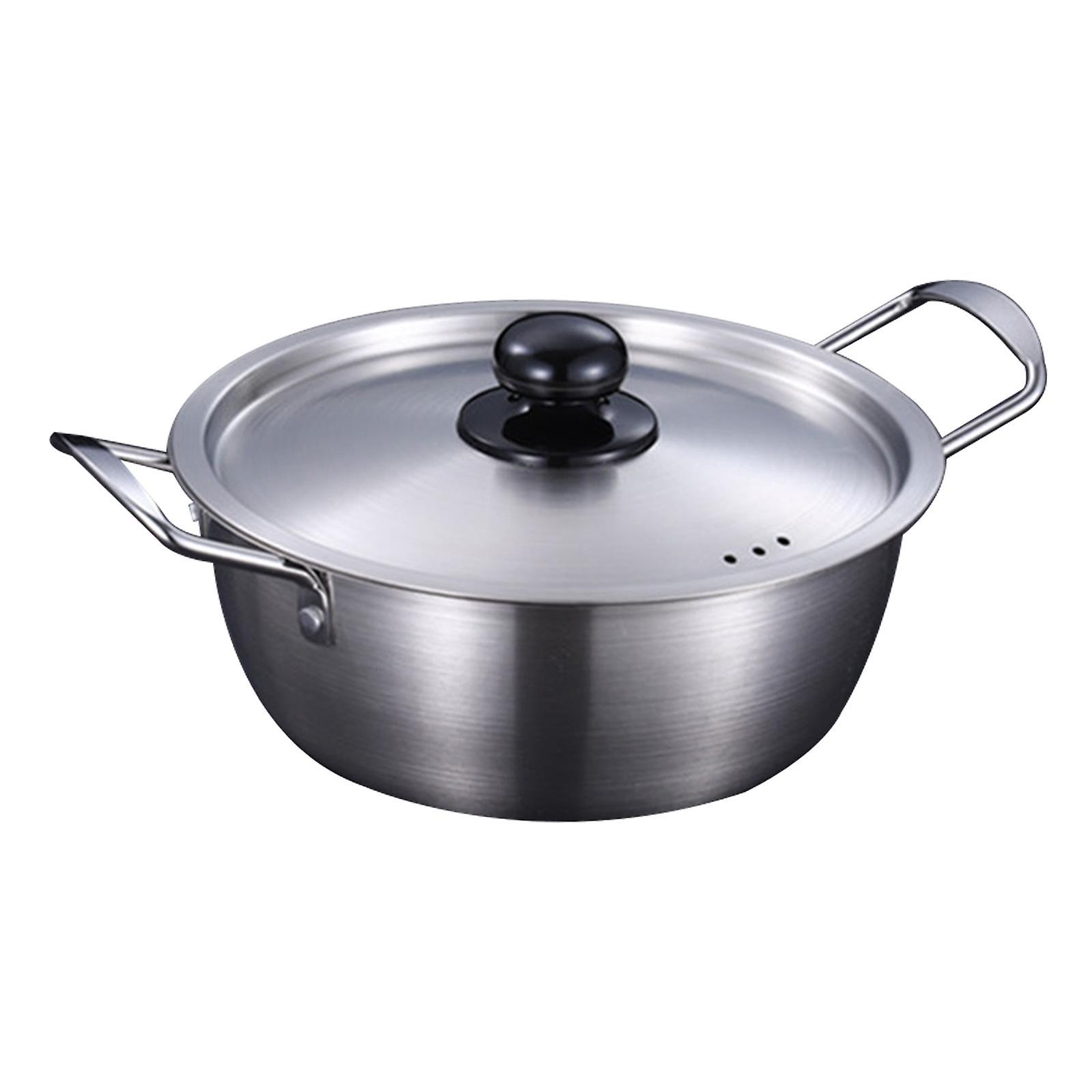 Korean Ramen Cooking Pot Noodles Cooking Pot Household Large Capacity Kimchi Soup Pot Ramyun Cooker for Restaurant Curry Stew