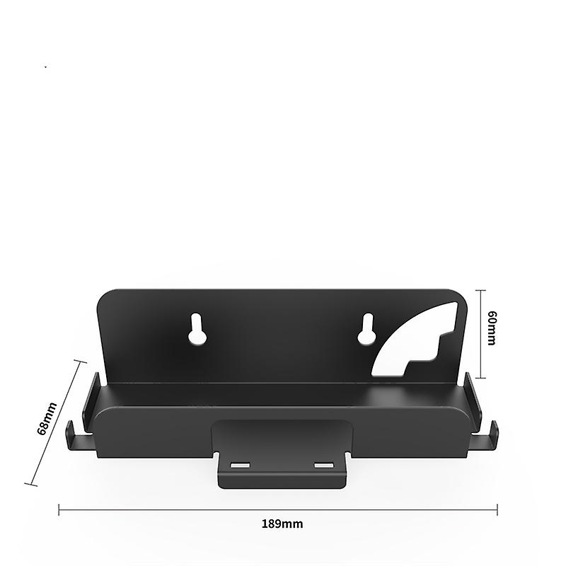For Switch OLED Console Wall Mounted Shelf with Handle Headphone Hanger