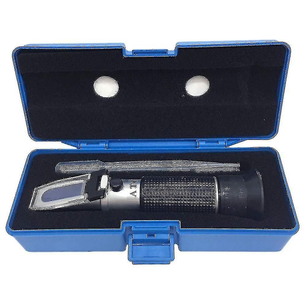 Brix Refractometer with ATC, Dual Scale - Specific Gravity & Brix