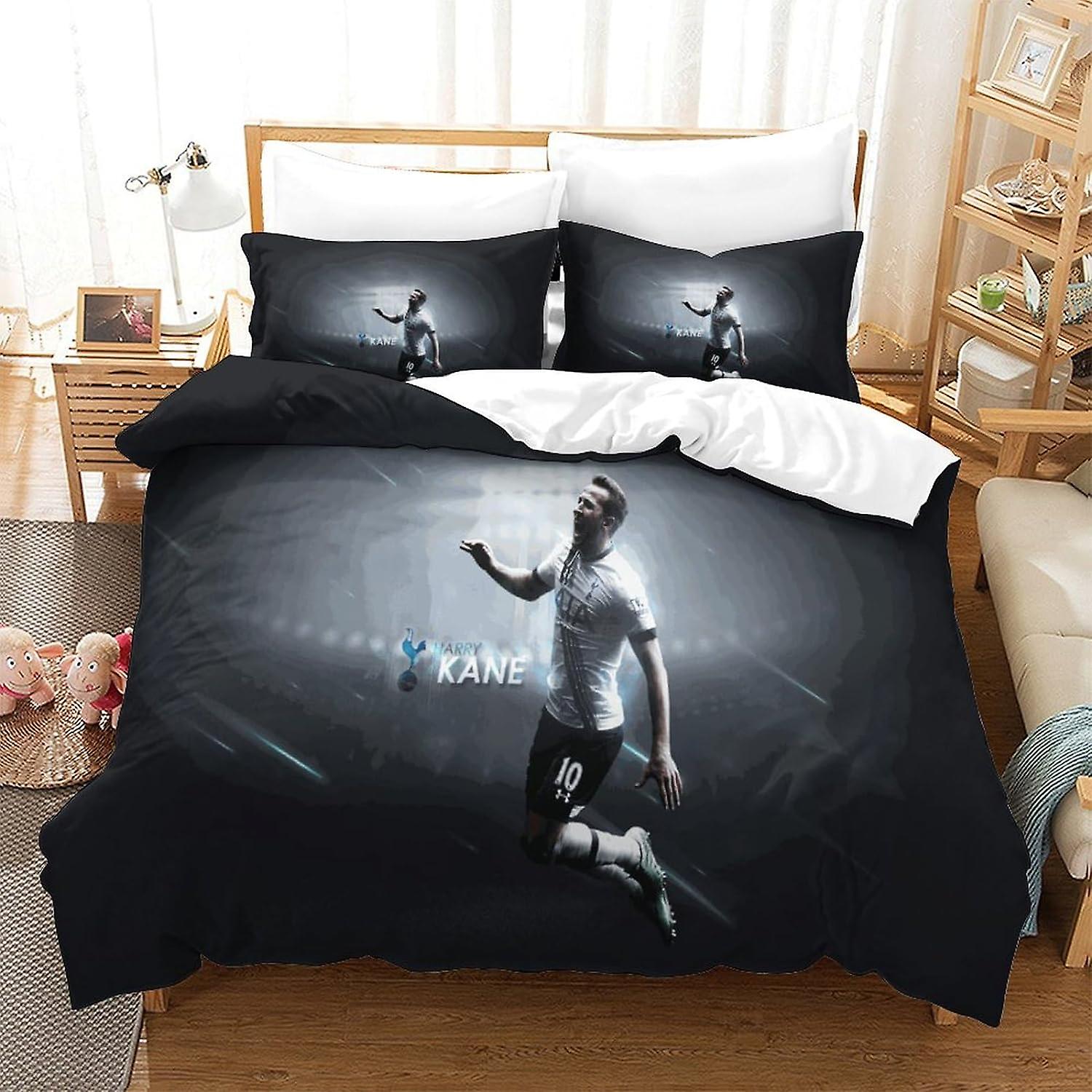 هاري كين - طقم مراتب ديكور سكني للأطفال ، طقم مراتب حمام مائي ، 3 قطع ، مرتبة حديثة مع نجم كرة قدم ،