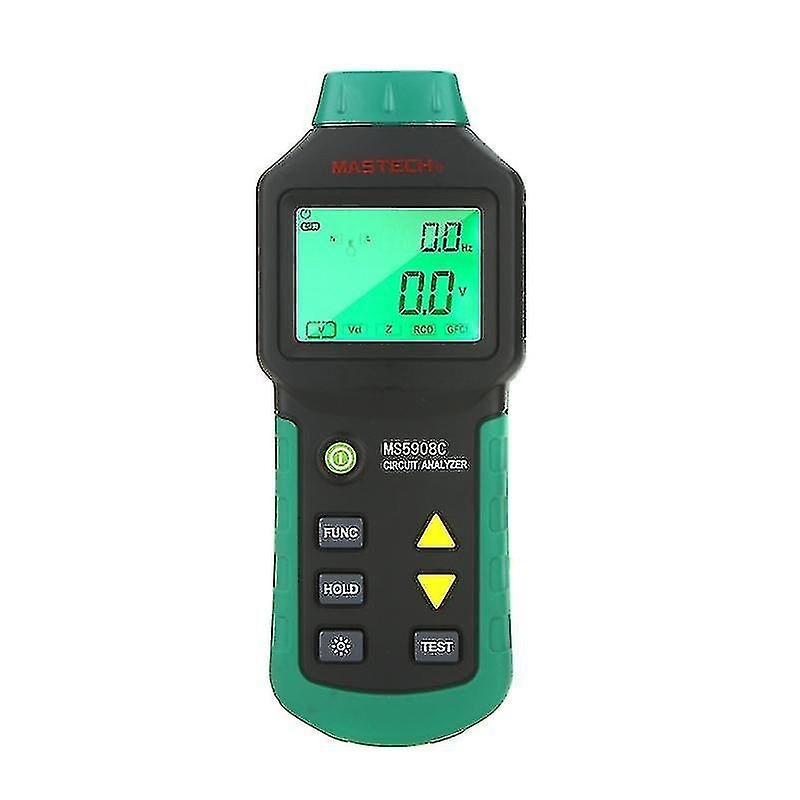 Digital Circuit Analyzer Voltage Gfci Rcd Fault Tester Low Voltage Distribution Line Fault Test Mete