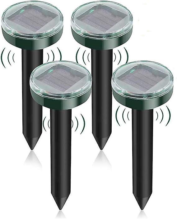 Solar Mole Repeller Ultrasonic Solar Repellent Outdoor Combine Sound and Vibration Mole Repeller for