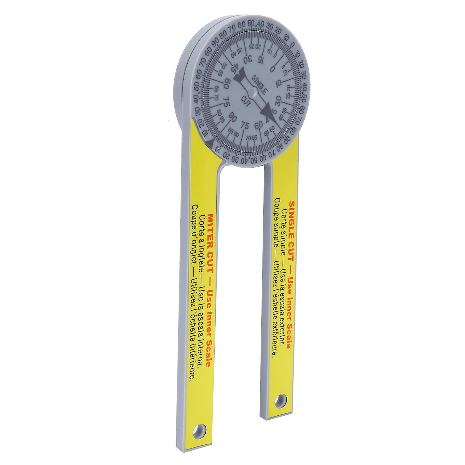 Miter Saw Protractor Portable Calibration 3-Dimensional Goniometer Angle Finder Tools