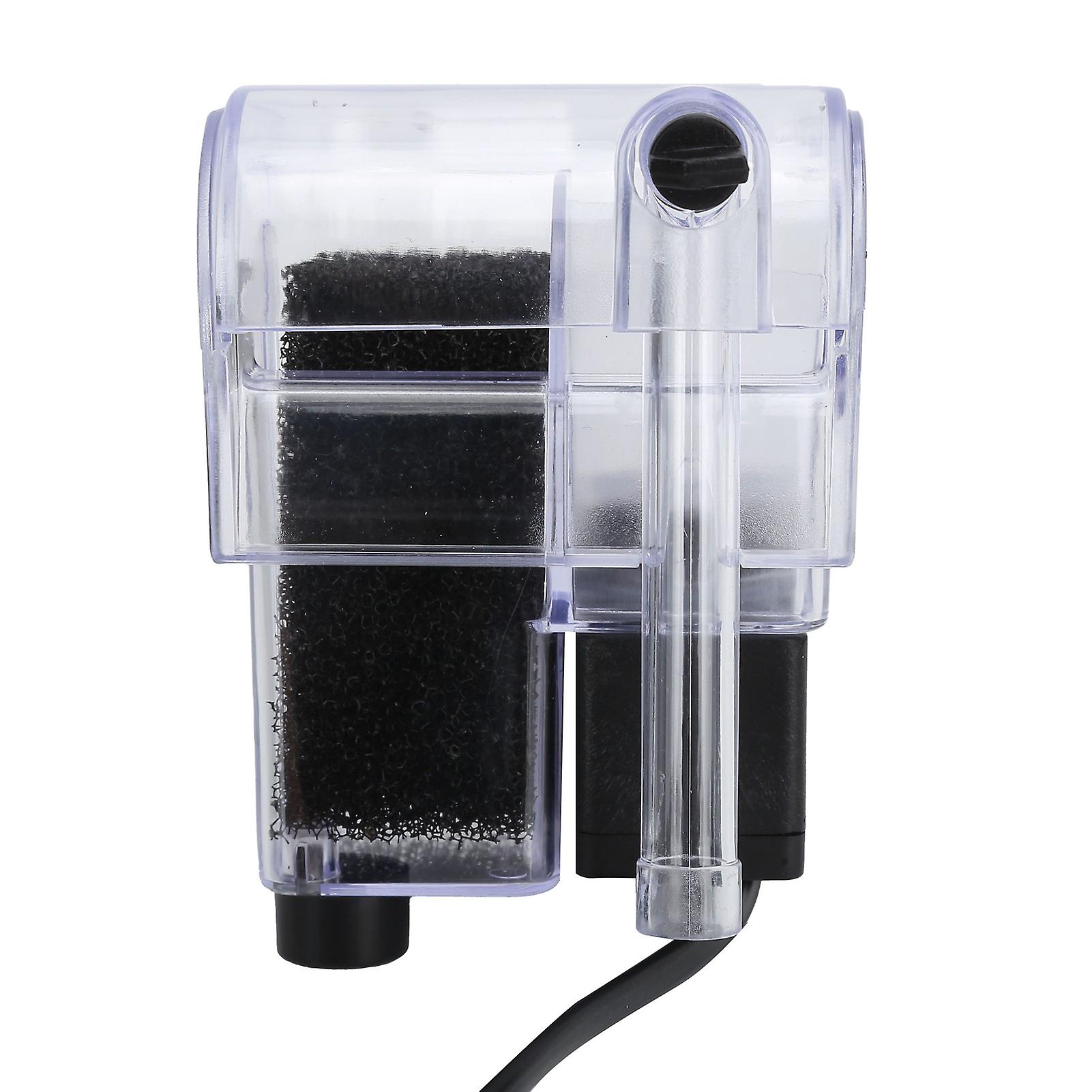 Fish Tank Filter Multi Function Hanging Filter for Aquarium Ecological Tank EU Plug 220V