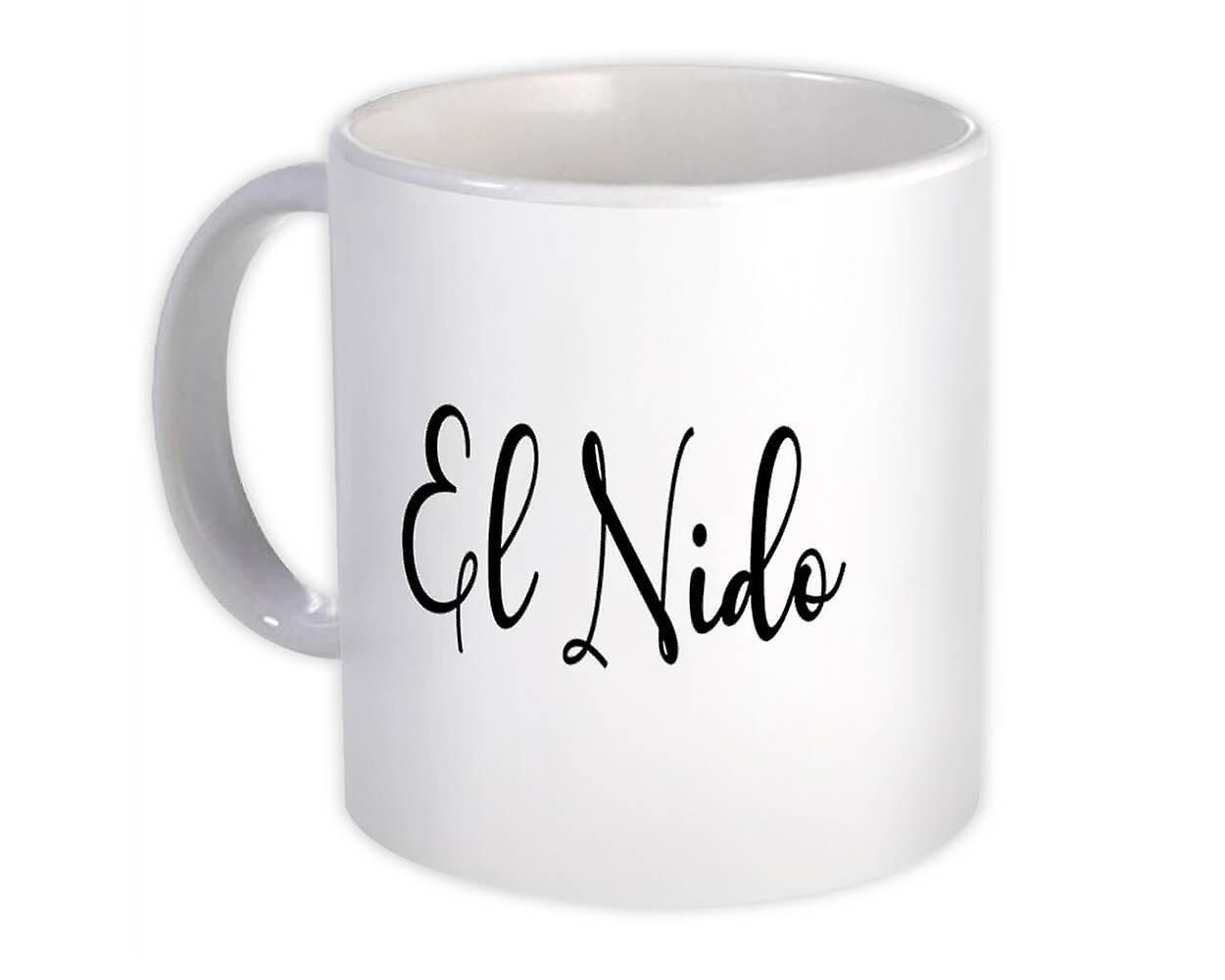 Geschenkbecher: El Nido Cursive