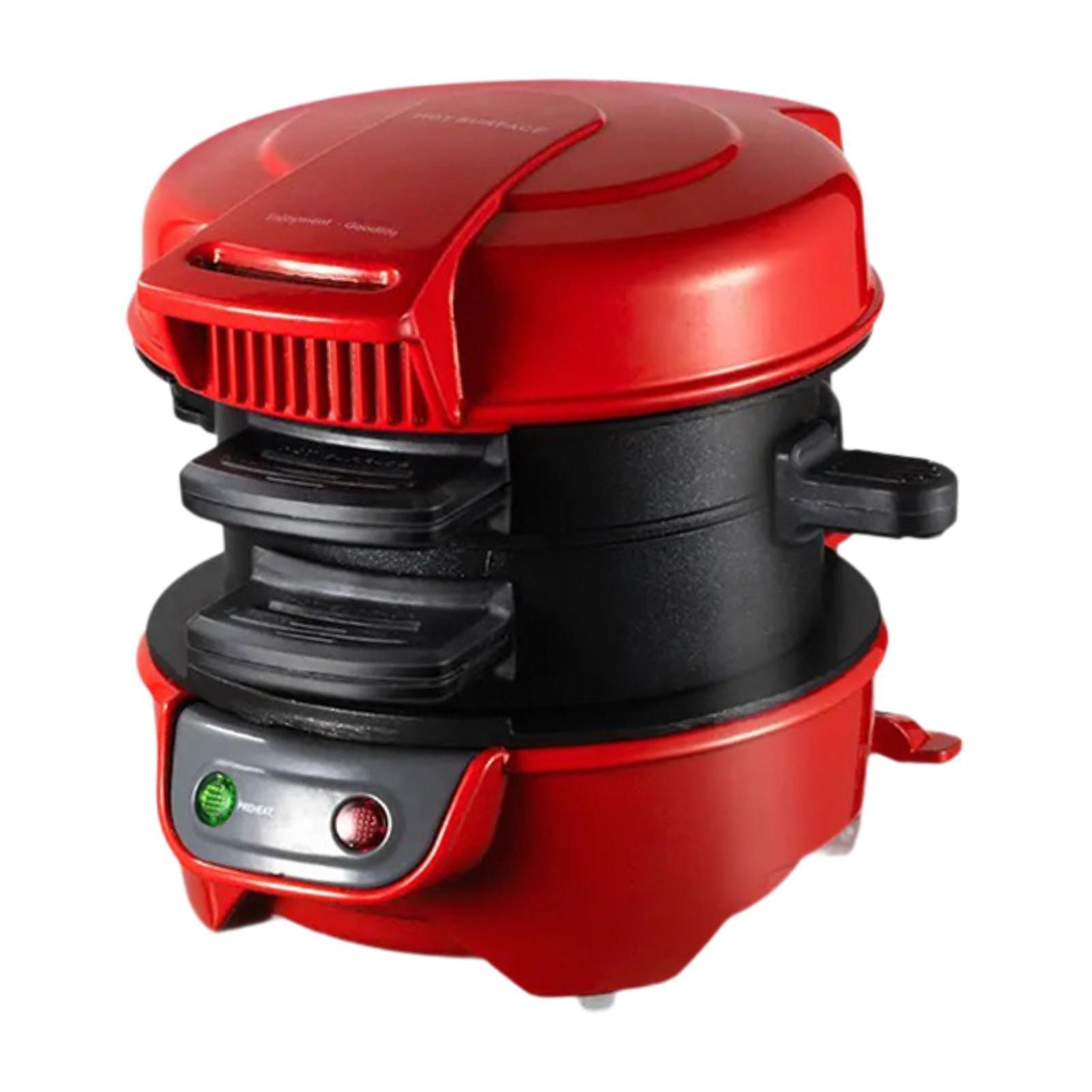 Sandwichmaker Teller leicht zu reinigen Mini Hamburger Maker Backen Waffeleisen