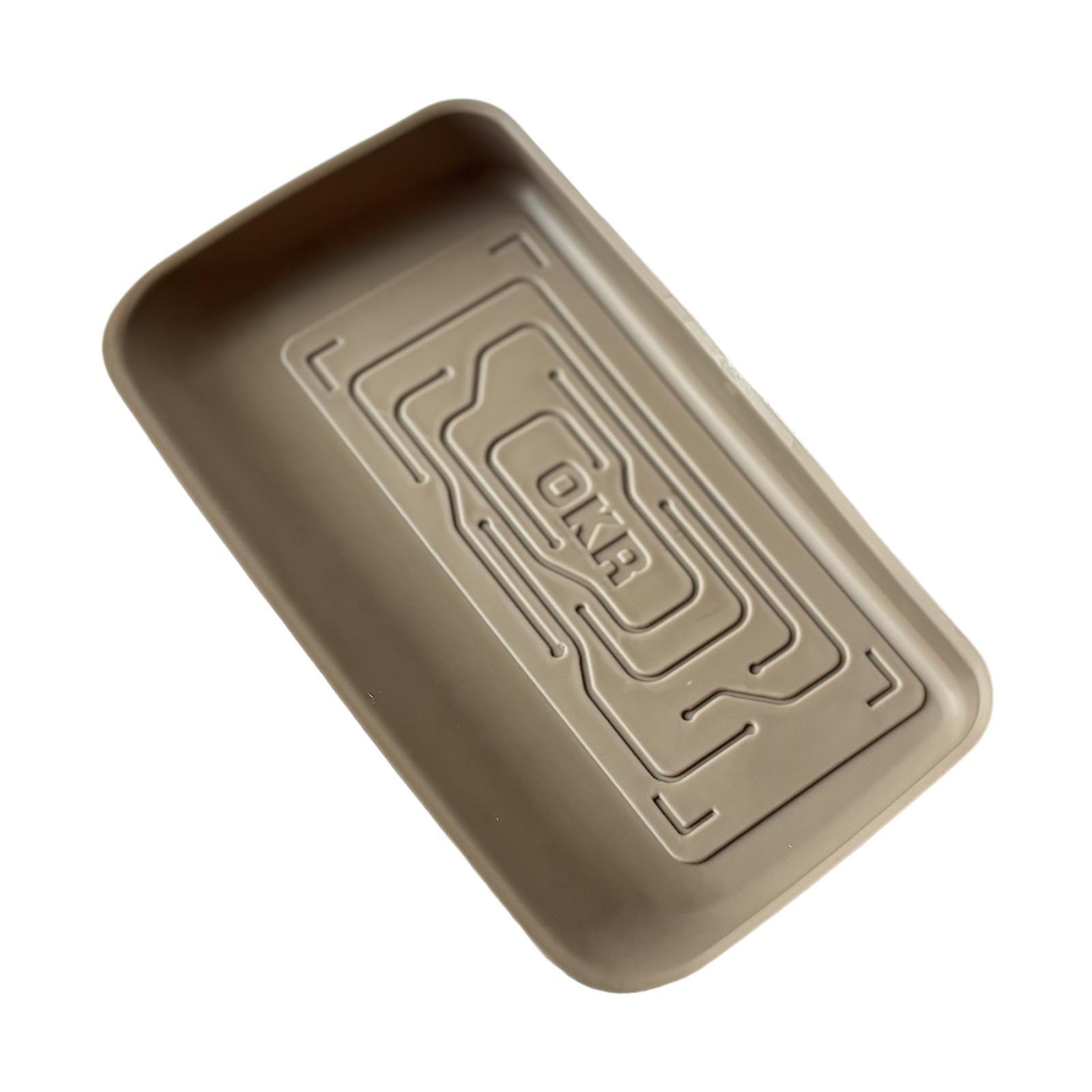 Armrest Center Console Tray for Byd Dolphin Multifunctional Eye Glass Holder Brown