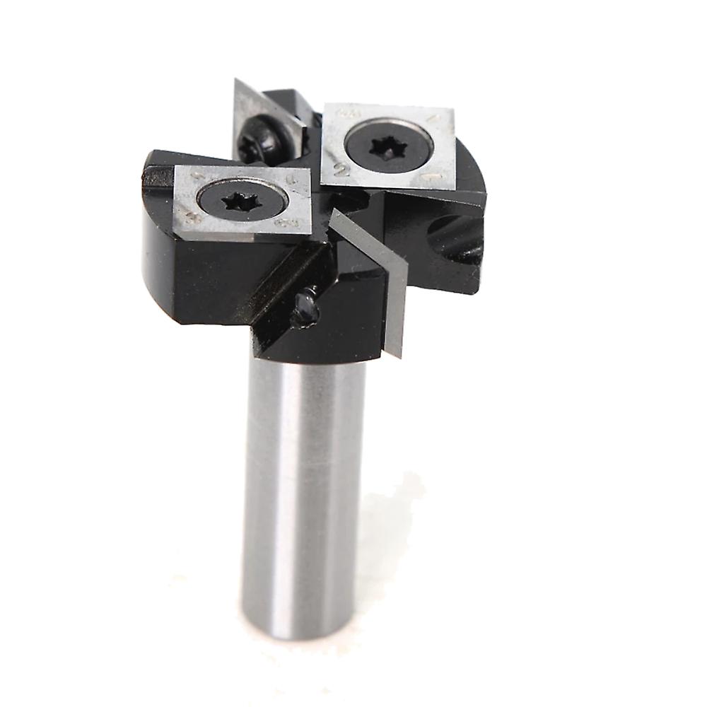 12Mm 1/2 Inch Shank Router Bit Milling Cutter With Cemented Carbide Insert Woodworking Bits Insert-style Indexable Cutter