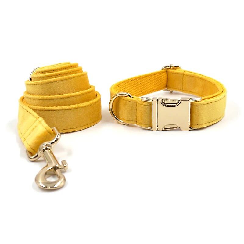 Personalized Dog Harness And Leash Set No Pull Durable Dog Collar With Matching Lead For Medium Large Dogs Custom Metal Buckles