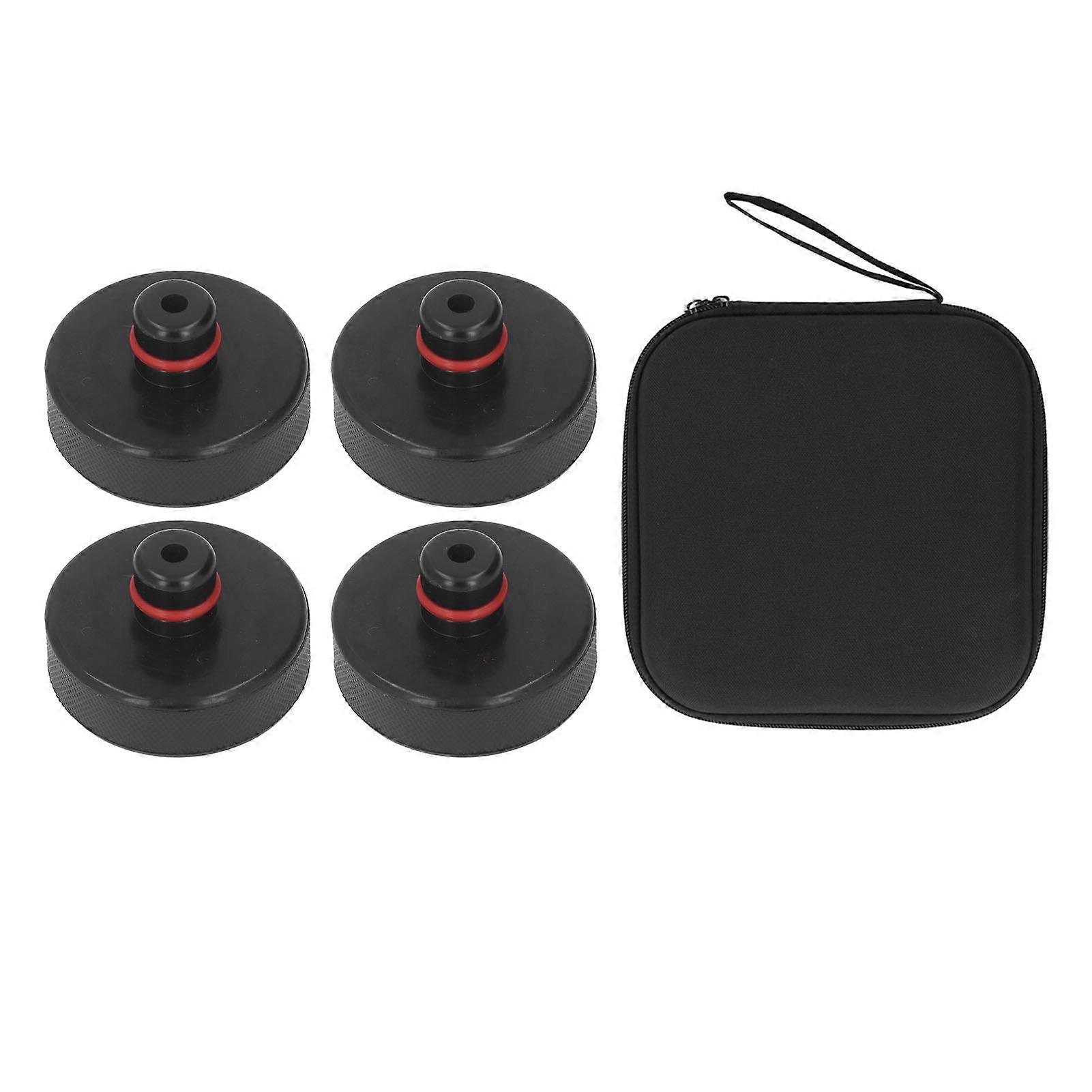 4Pcs Jack Pad Rubber Support Block Lifting Disc Accessories Rubber Frame Rail Protector for Tesla
