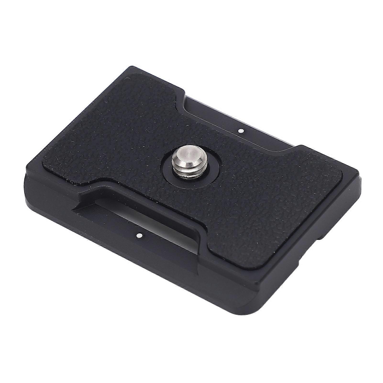 Quick Release Plate Aluminum Alloy Anodized 1/4in Screw CNC Craft Tripod Adapter Mount Plate for Arca Port Universal for DSLR Camera