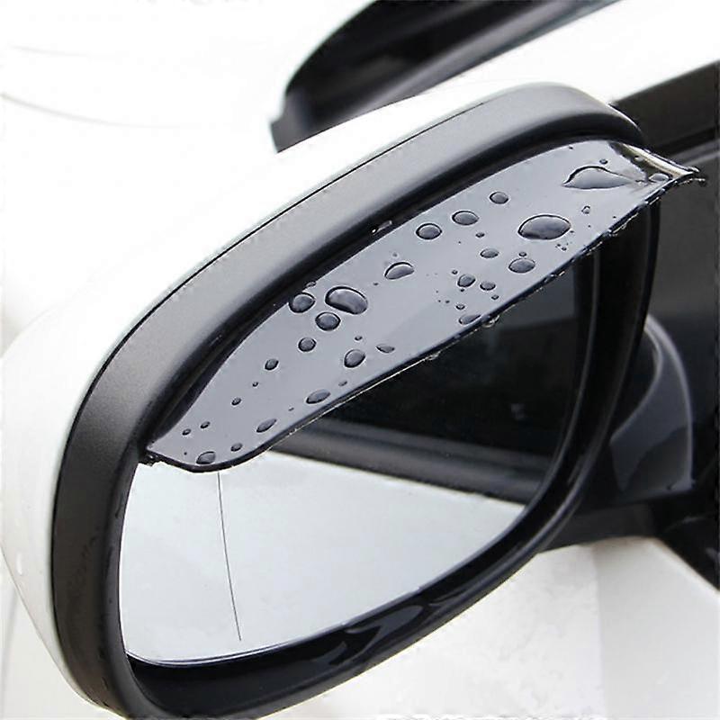 1~5PCS Universal PVC Car Rear View Mirror Sticker Rain Eyebrow Auto Side Mirror Rain Board Shield Sunshade Snow Guard Protector