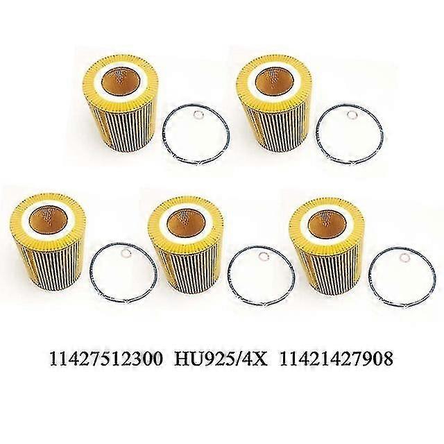 1/2/5pcs/sets For Bmw E36 E39 E46 E53 E60 E83 320i Engine Oil Filter 11427512300