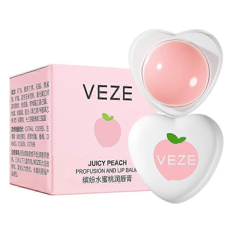 1pc Bálsamo Labial de Frutas Hidratante Anti Rugas Refrescante Cuidados com a Pele Plumper Lip Gloss Cuidados com a Pele