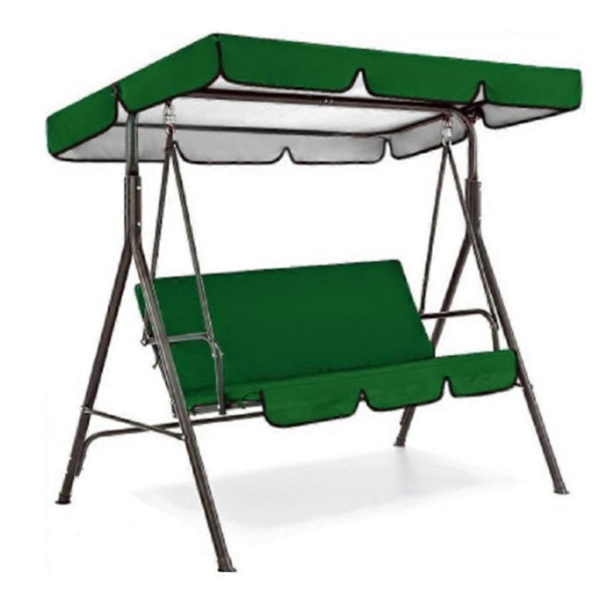 Sunshade for Swing Pew 2/3 Seater Garden Swing Chair Cover Polyester Taffeta Waterproof Canopy Tool