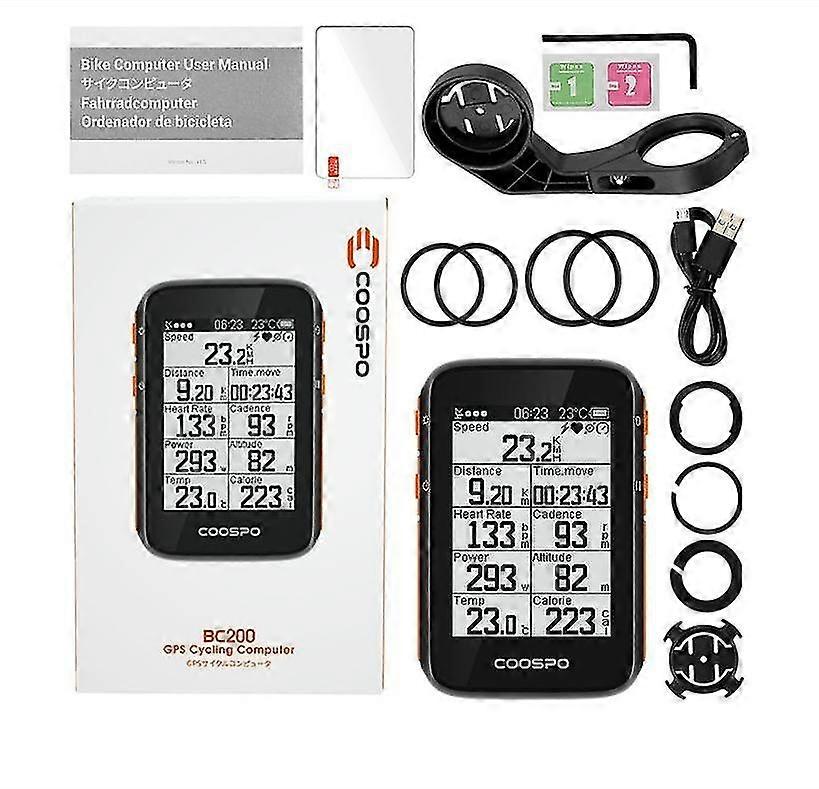 Waterproof Wireless Watch Mini Bicycle GPS Code Watch Cycling Speed Power Meter