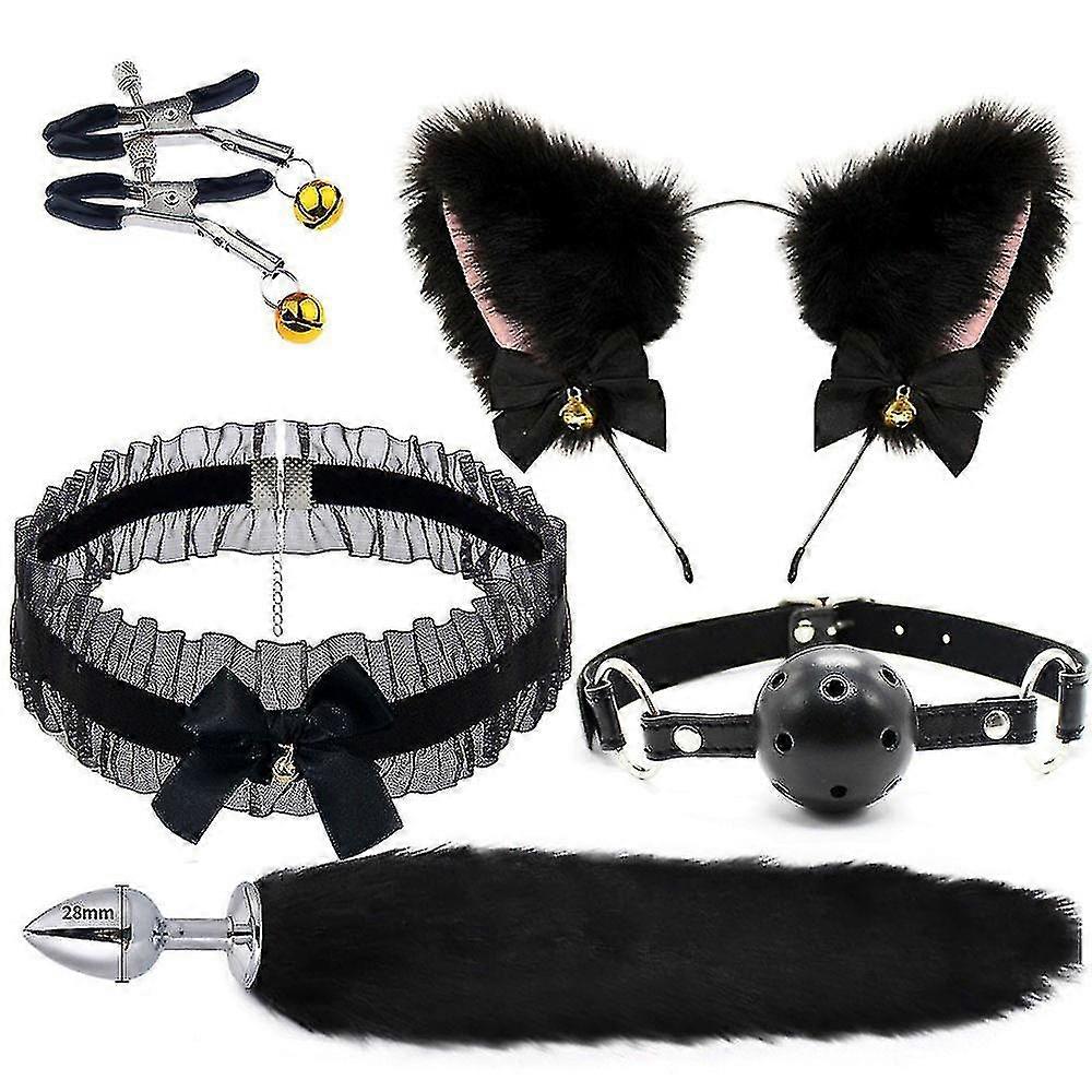 Couples Props Fox Cat Ears Headbands Role Play Accessories