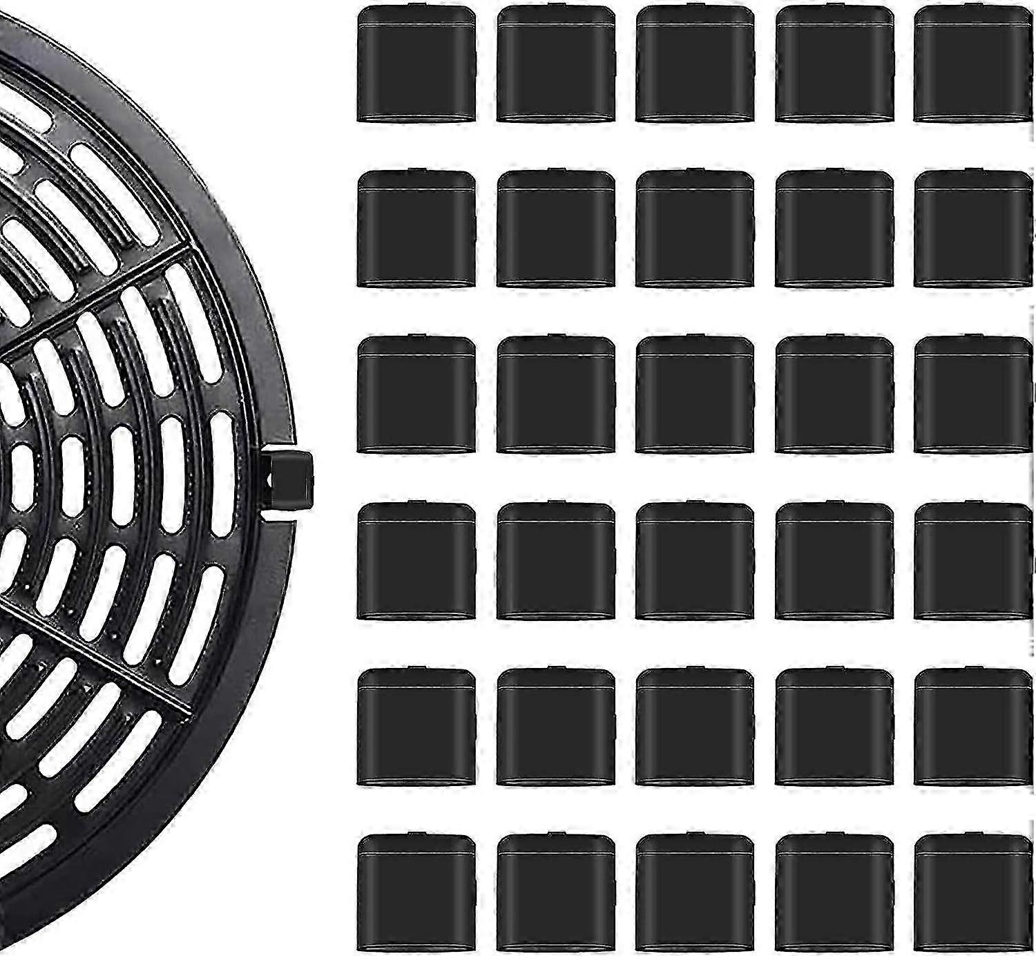30 pezzi paraurti in gomma per friggitrice ad aria, parti di ricambio per friggitrice ad aria, linguette in gomma di ricambio, paraurti in gomma di ricambio per piastra grill per friggitrice ad aria, fr