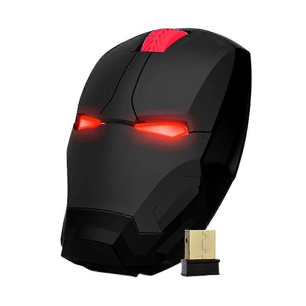 Iron Man Bluetooth Wireless Mouse Computer Gaming Mice Superhero Mouse