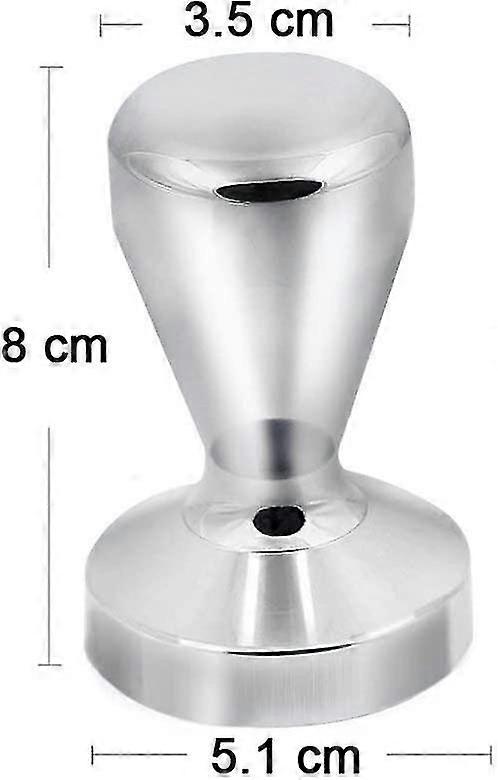 Coffee Tamper, 51 Mm Stainless Steel