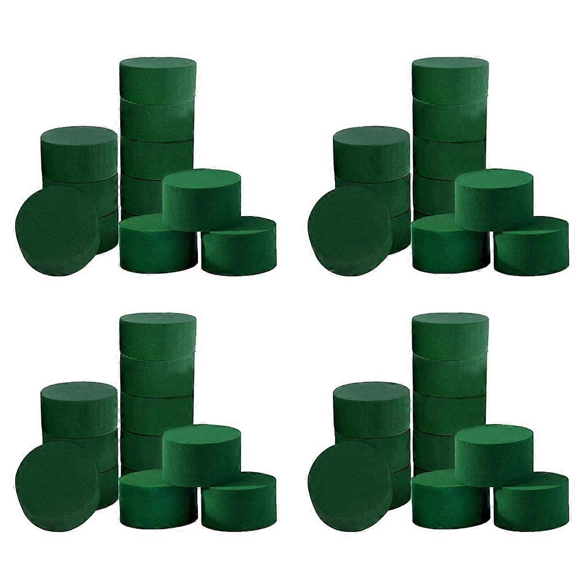 Floral Foam 48 Pcs Dry &Wet Flower Foam Round Florist Blocks Flower Foam for or