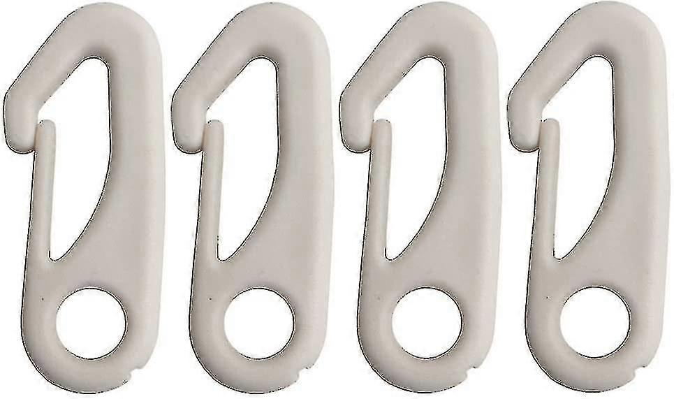 10 Pcs Flag Pole Clip, Snap Hooks Nylon Flagpole Attachment Hardware - To Attach Flag To Flagpole With Rope