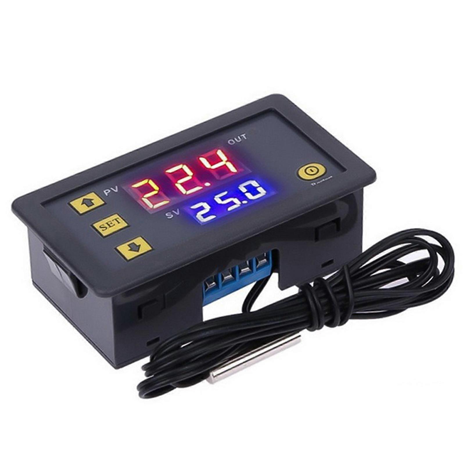 DC 12V / 24V / AC Timer Relæ Justerbar strømforsyning Relæ Timer Relæ Kontrolkontakt