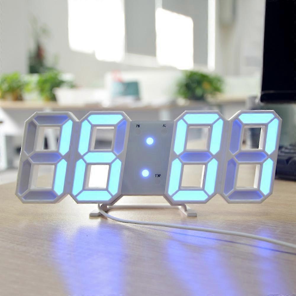 3d Lar C Led Digital Usb Electronic Cs On The Luminous Alarm Table C Desktop Home R