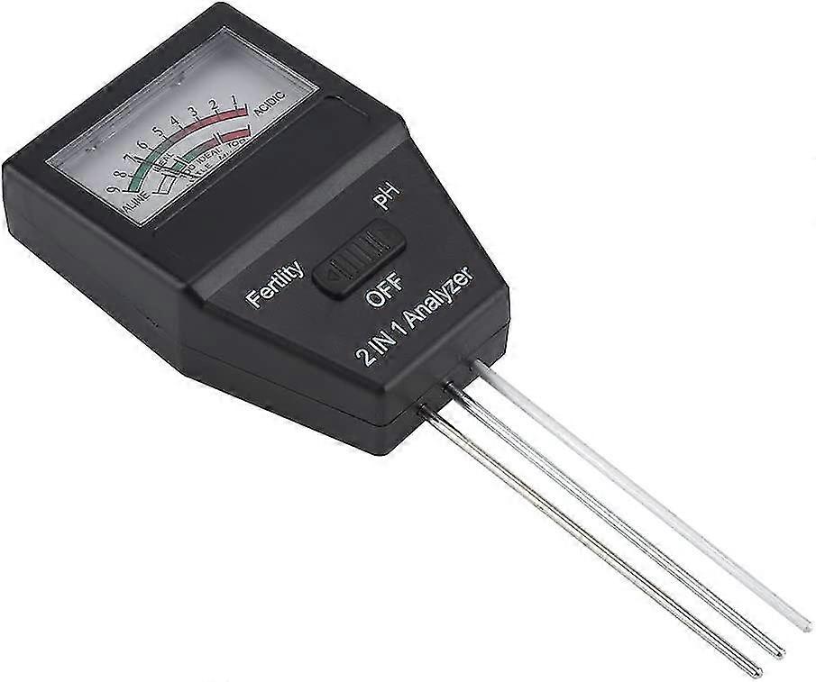 Soil Ph Level Tester For Tester For Crops Soil Moisture Meter And Ph Level Tester Ph Level Tester For Tester For Crops (1pc, Black)