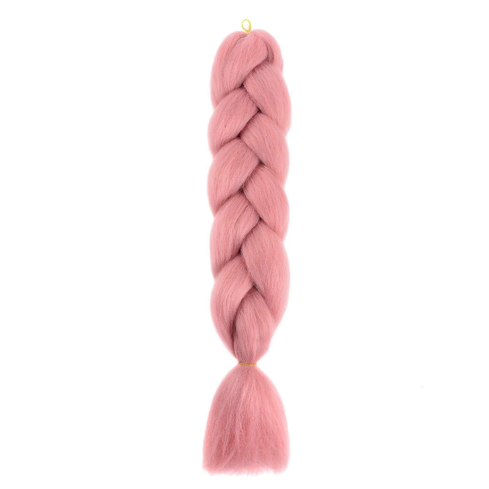 Monochrome Braid, Dirty Braid Wig, Loose Braid, Twisted Braid, Colored High-temperature Silk Synthetic Fiber Braid