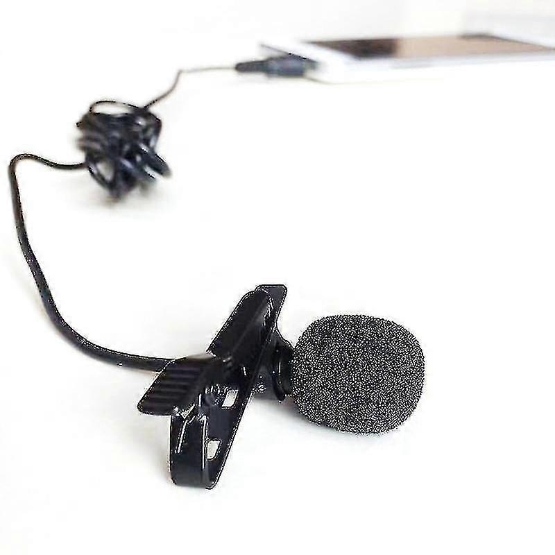 Mini Portable Microphone Condenser Clip-on Lapel