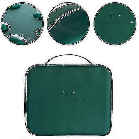 Waterproof Simple Style Portable Pu Leather Large Capacity Storage Bag