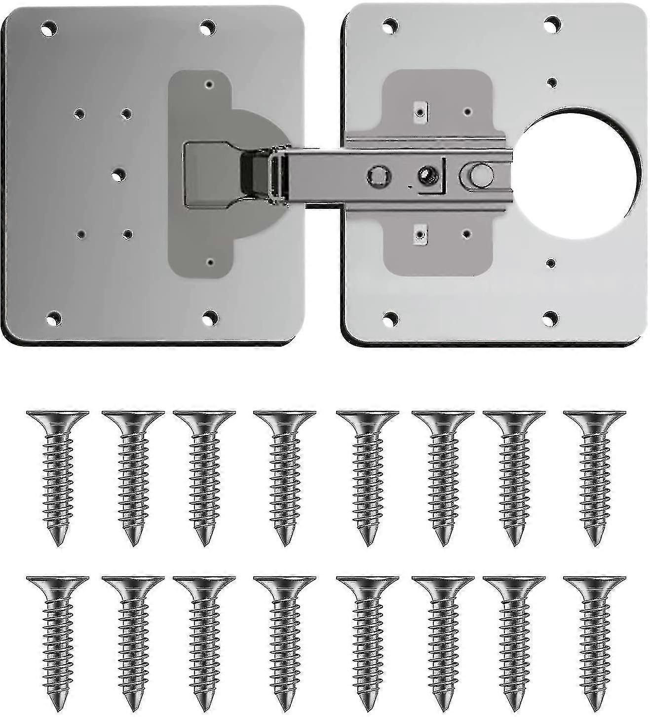 Cabinet Hinges Full Crank Hinge Inset Hinge With Plate Repair For Hardware Parts