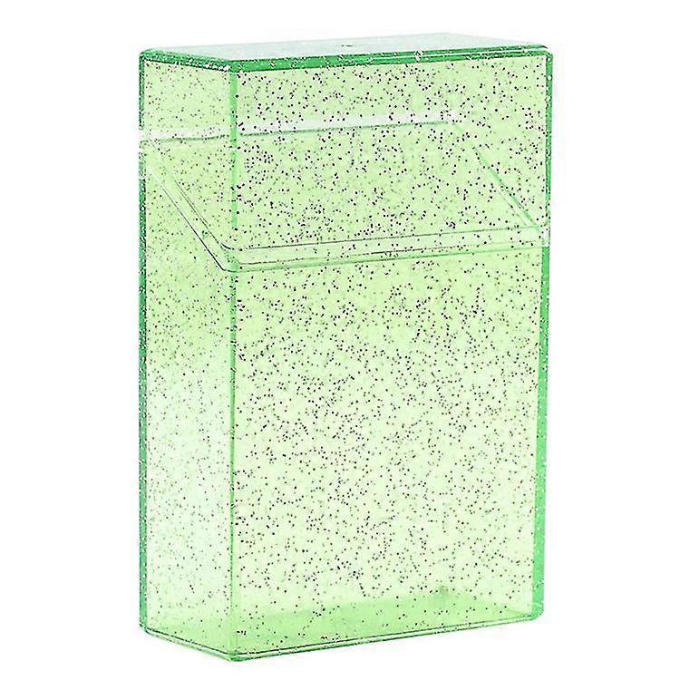 Portable Cigarette Case Pack Of 20,transparent Cigarette Holder Case