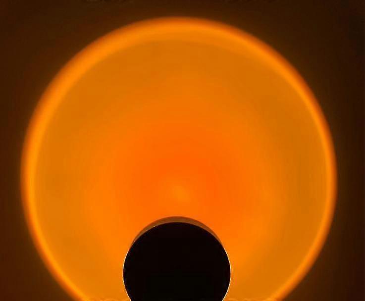 Sunset Projection Lamp, Led Projection Lamp, Modern Floor Lamp, 180 Degree Rotation, Used In Living Room Decoration, Color: Sunset