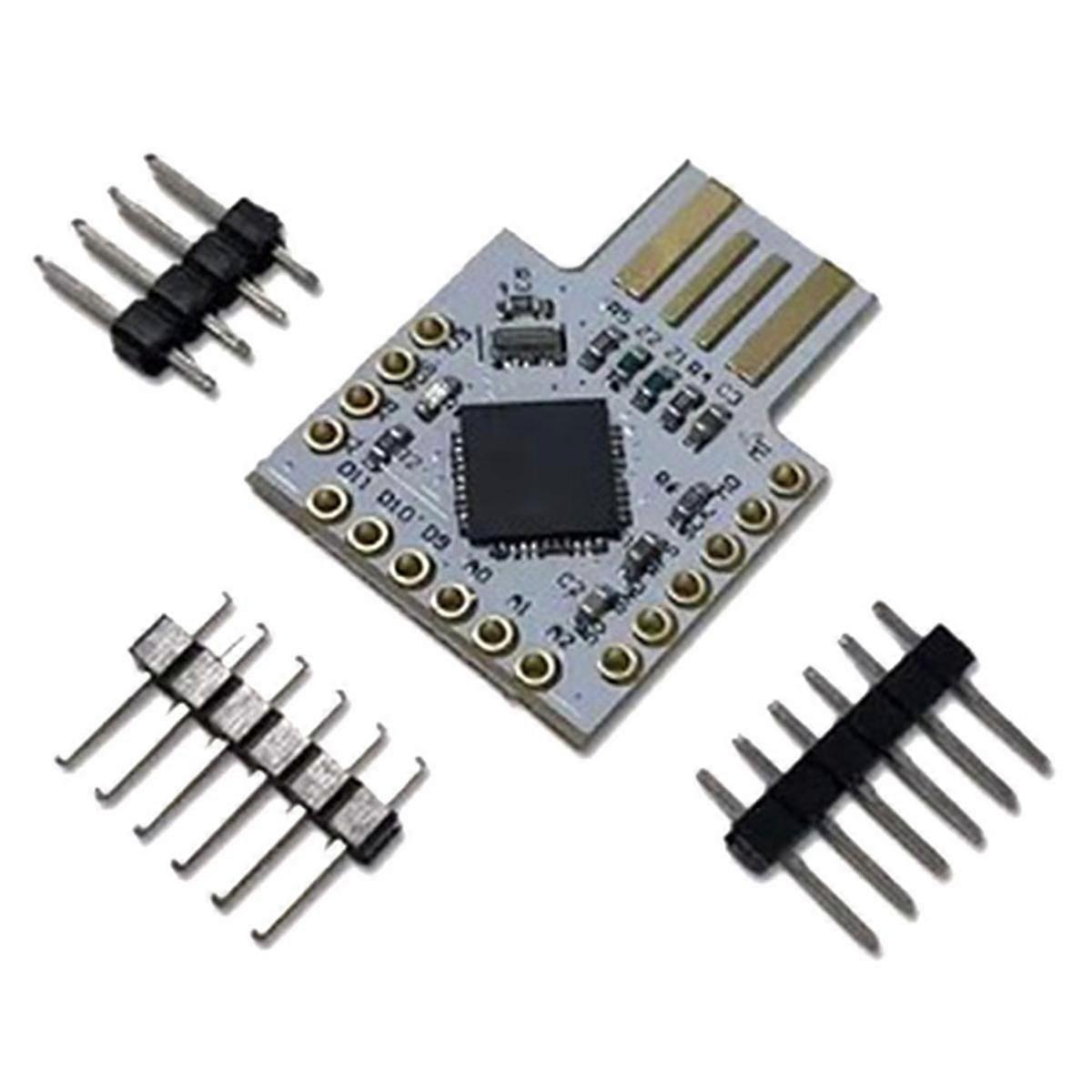 Für USB ATMEGA32U4 Mini-Entwicklungsboard PRO-MICRO Multifunktions-Tragbares Praktisches Modul, weiß