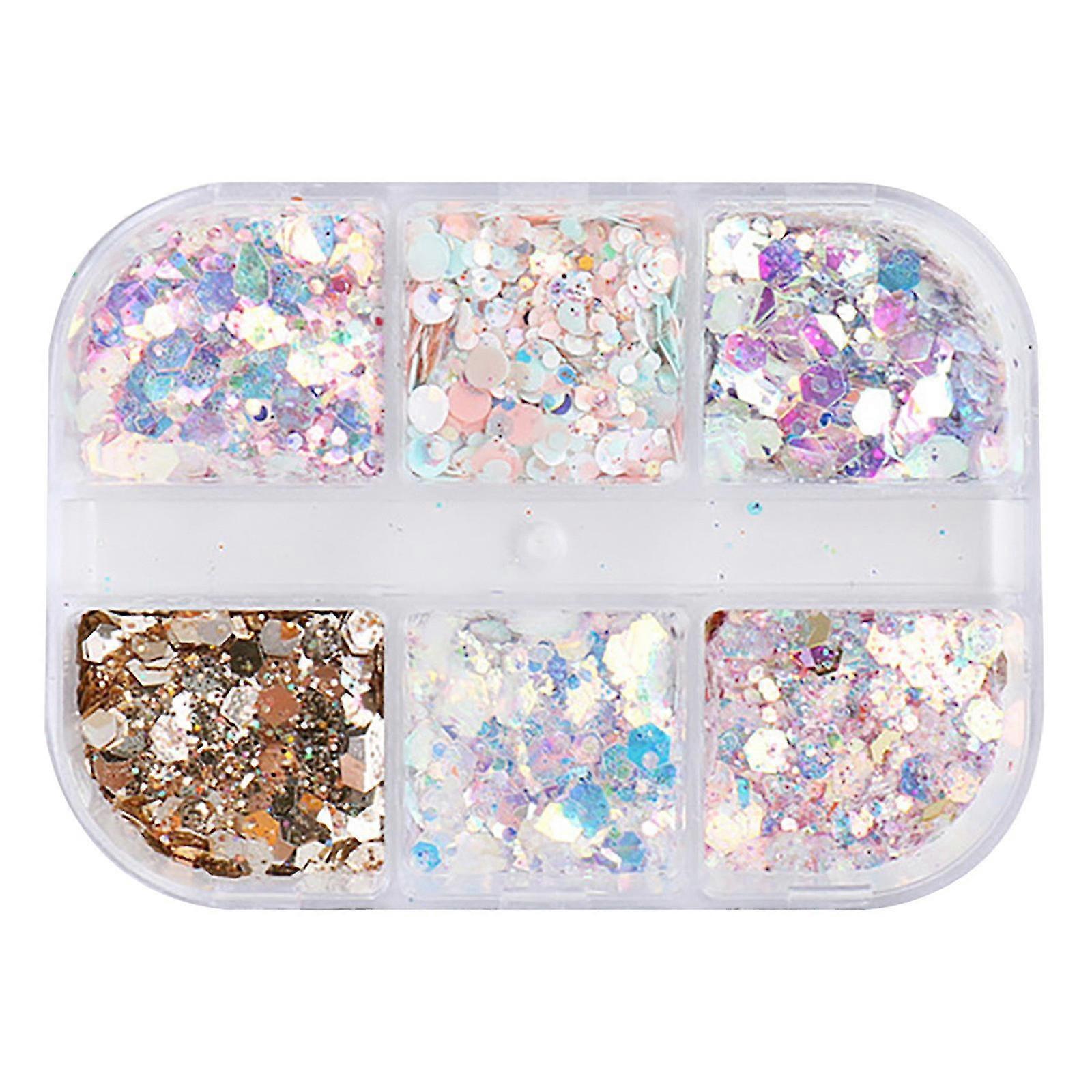 New Style Nail Sequins Summer  Color Translucent Irregular Nails Irregular Pat