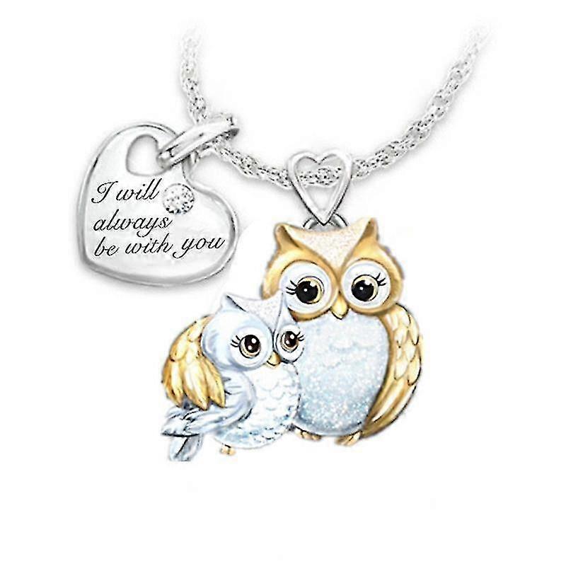 Creativity Lovely Owl Love Necklace Lovers Gift