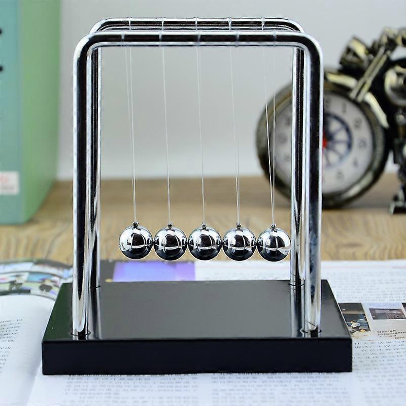 Newtons Cradle Balance Balls Science Physics Gadget Desktop Decor