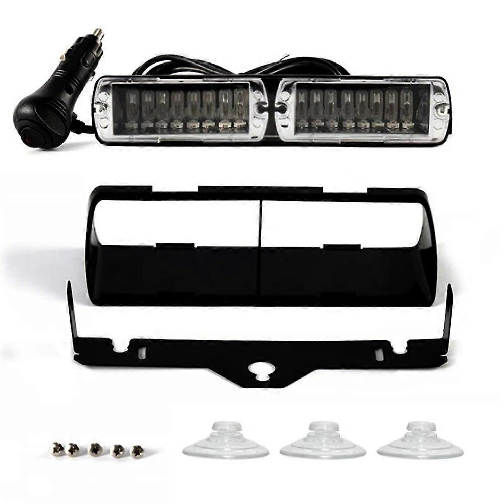 Warning Led Car Lamp 16LED 12V Strobe Flash Light Auto Changeable Red Blue Emergency Police Reverse Bulb Turn Signal Accessories