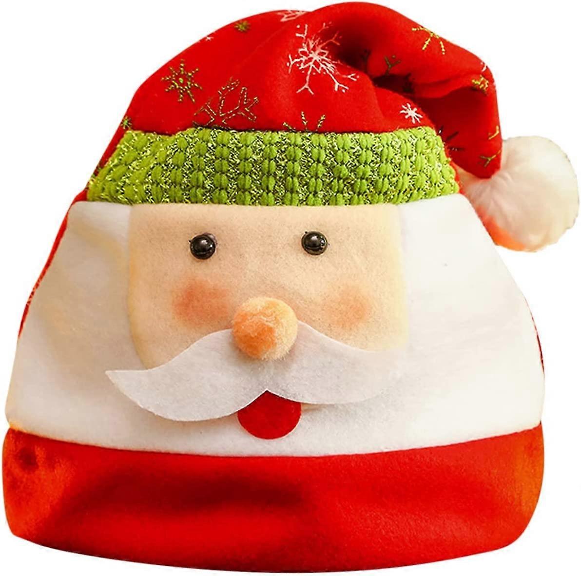 1 Pcs Soft Santa Hat Cute