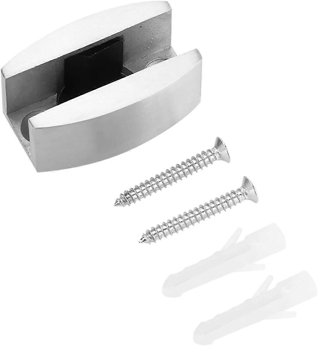 2Pcs Sliding Glass Door Floor Guide, Roller Guide System Floor Stainless Steel Roller Adjustable Rail Replacement Bottom Floor Frame Bottom Bathroom