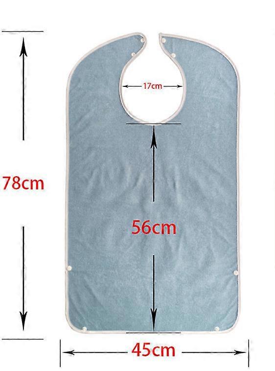 3 Pack Adult Bibs | Reusable Dining Clothing Protector With Optional Crumb