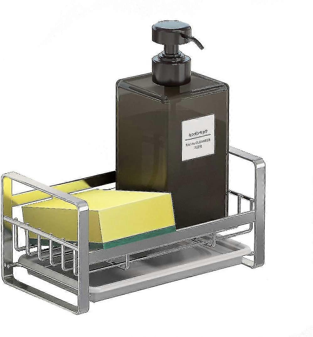 Sink Caddy Organizer Sponge Soap Brush Holder