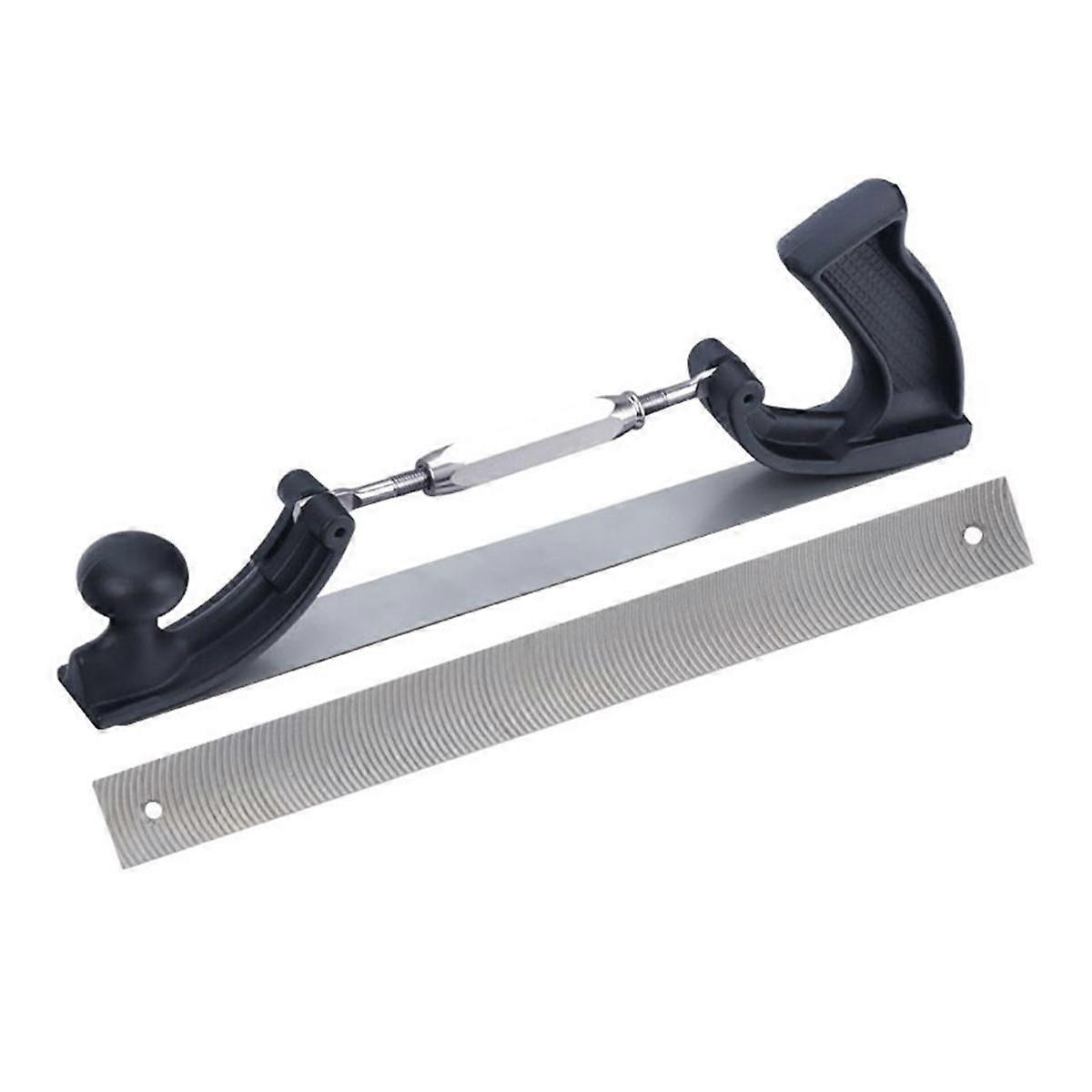 14In Adjustable Frame Milled Tooth Files Holder Car Body Polisher Metal Panel Polishing Curved Stee