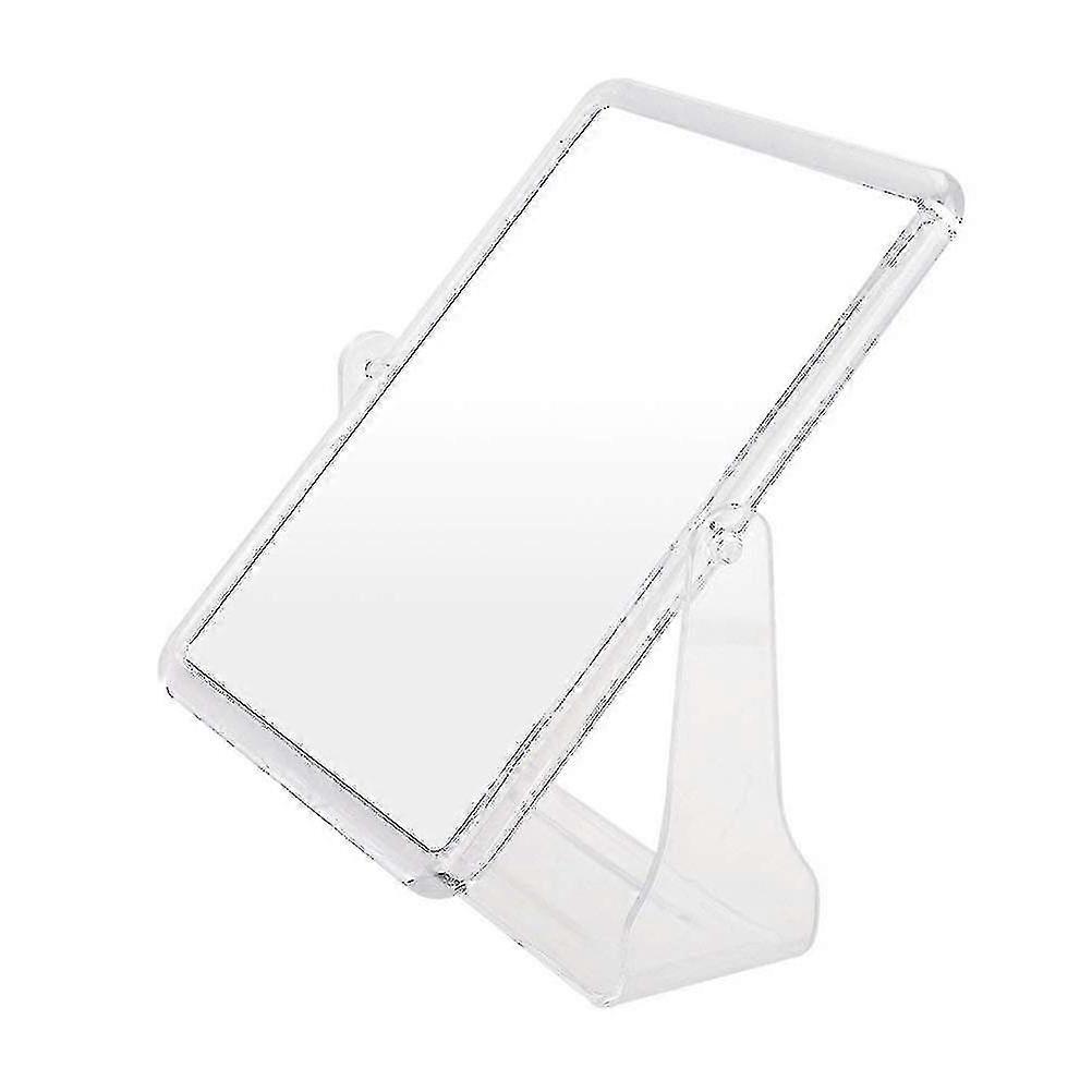 Double-sided Swivel Vanity Makeup Mirror (large, Transparent)