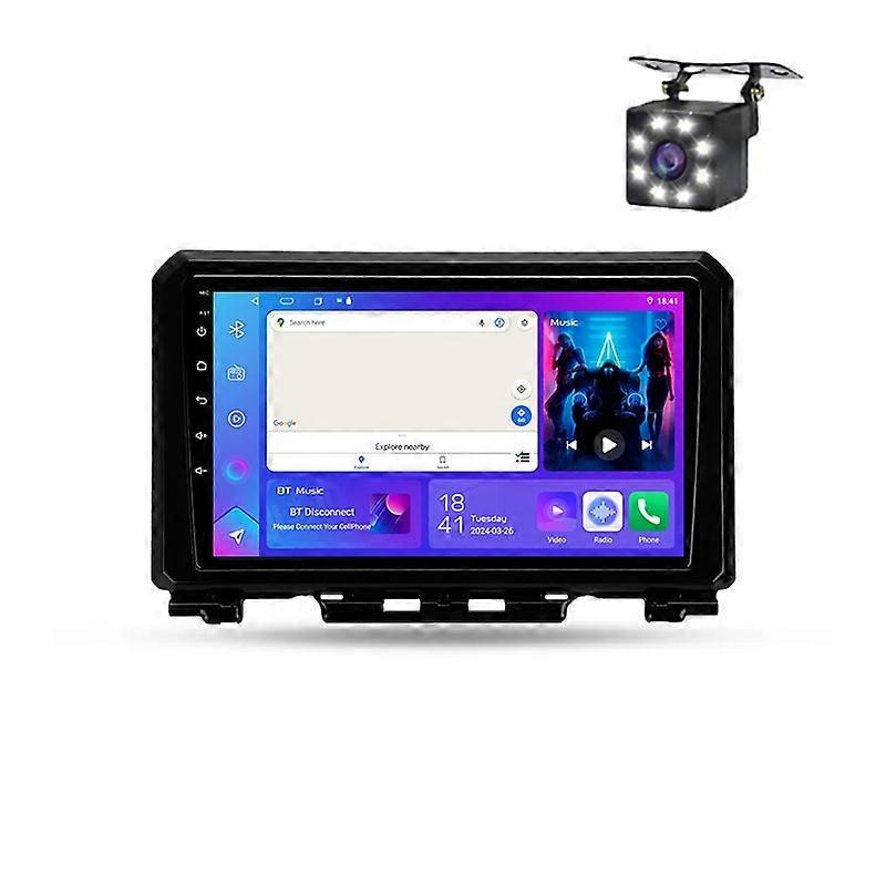 カーラジオAndroid For Suzuki Jimny JB64 2018-2020オートプレーヤーステレオGPS