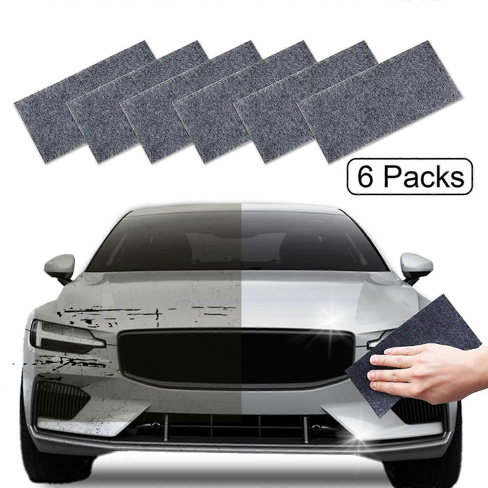 6pcs Nano Sparkle Cloth, Nano Sparkle Cloth For Car Scratches, Multi-purpose Car Scratch Removal Cloth, Nano Magic